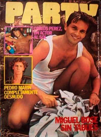 Cubierta de la revista Party: la revista del mundo del espectáculo