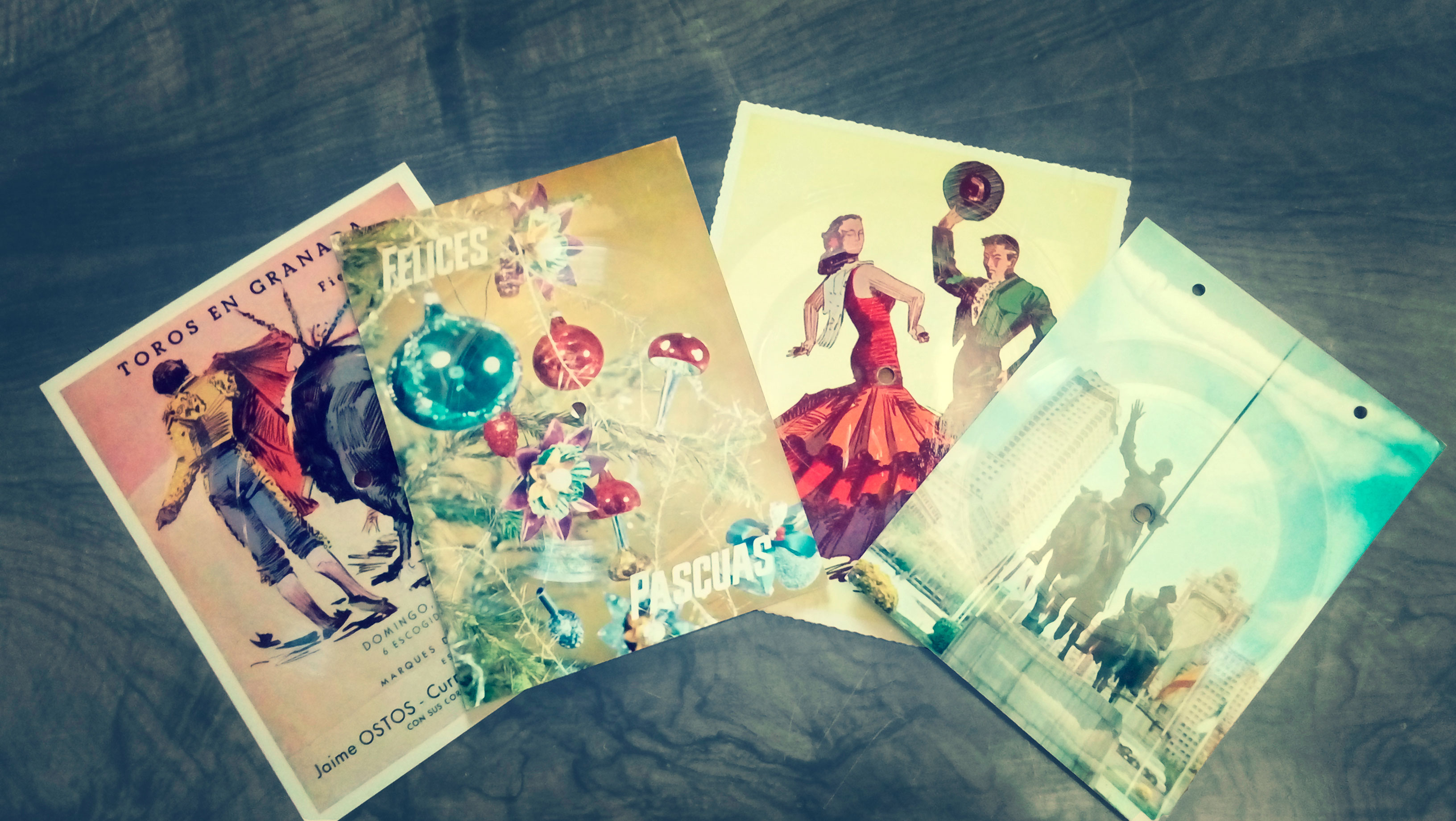 Las tarjetas postales sonoras de la Biblioteca Nacional de España