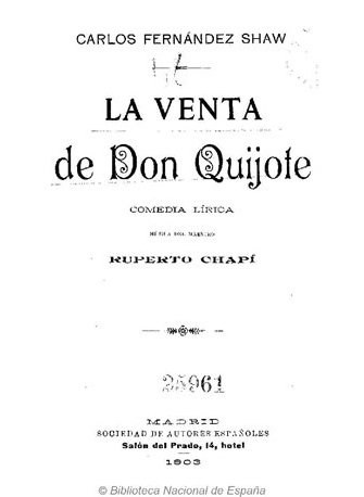 La venta de Don Quijote.