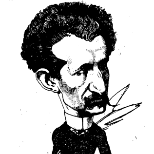 Caricatura de Jacinto Octavio Picón