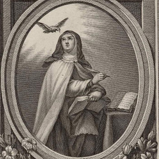 Retrato de Santa Teresa de Jesús] [Material gráfico]