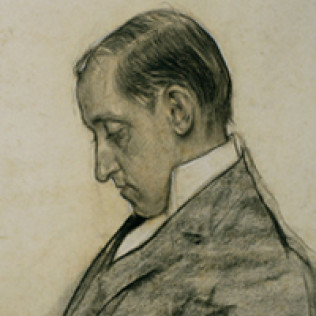 Retrato de Miquel Utrillo realizado por Ramón Casas. “Web del Museu Nacional d’Art de Catalunya de Barcelona, https://www. museunacional.cat”