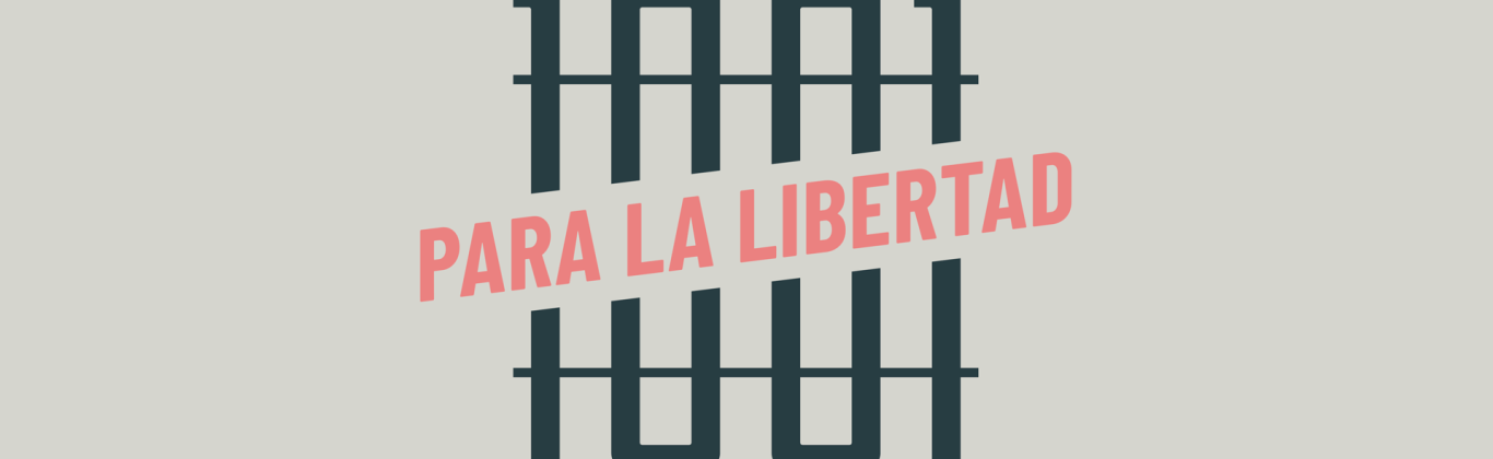 Gráfica de la exposición 'Para la libertad. El proceso 1001 contra la clase trabajadora'