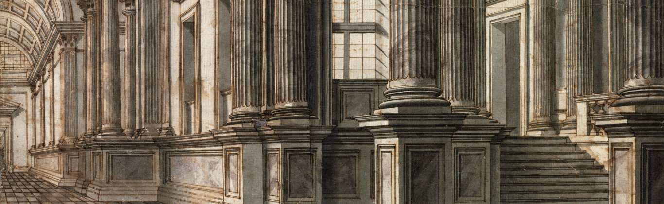 [Interior de un edificio imaginario]