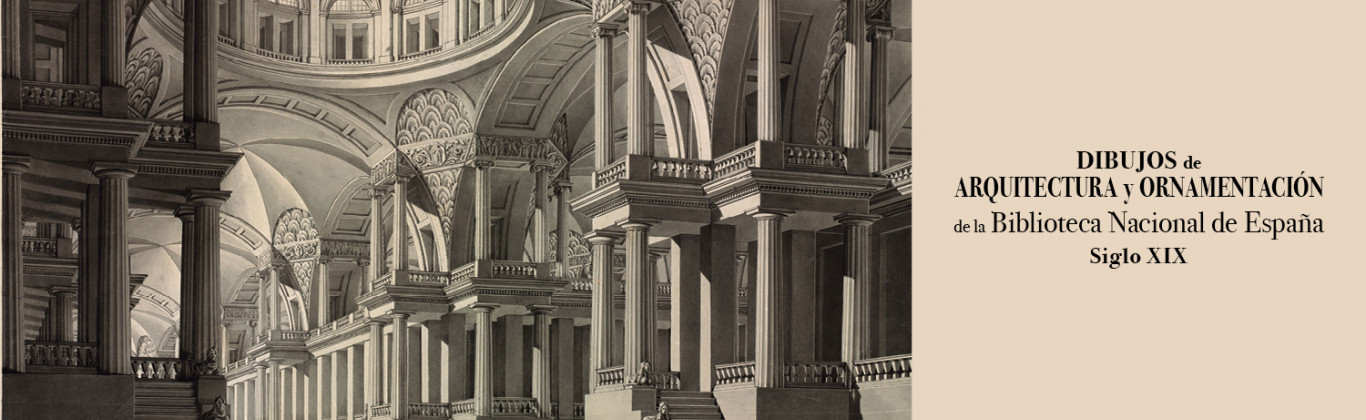 Dibujos de arquitectura y ornamentación