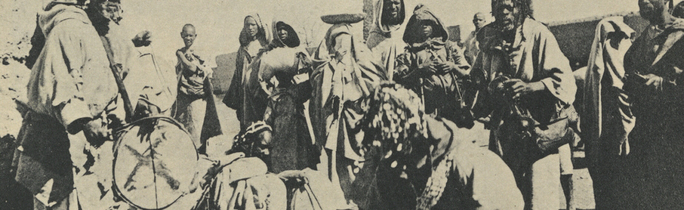 Recuerdo del viaje de la embajada española a Marruecos en 1894