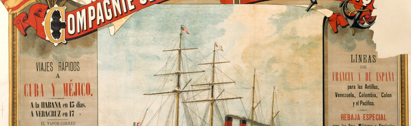 Cartel de la Compagnie Générale Transatlantique