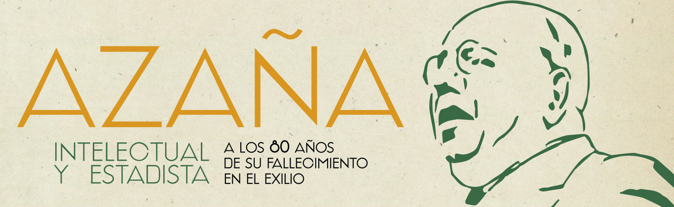 Gráfica de la Exposición Azaña. Intelectual y estadista