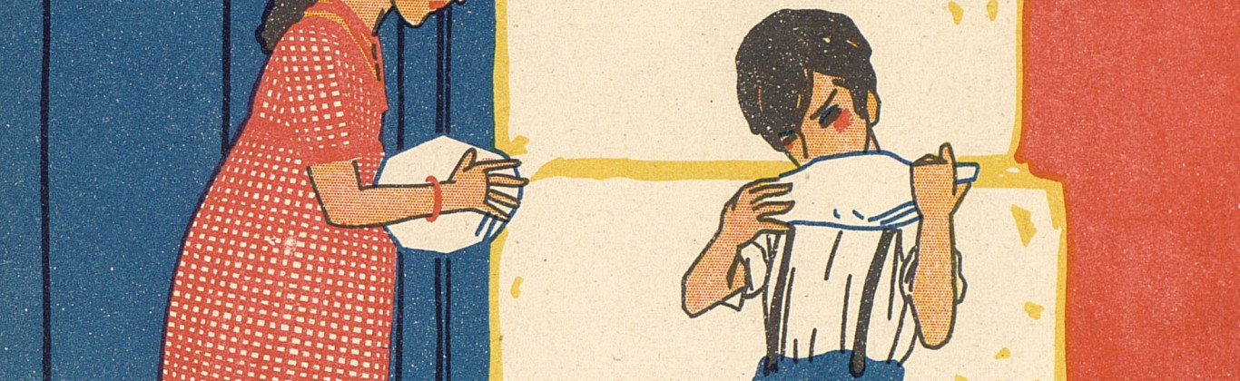 Ilustración de Juanito y Margarita