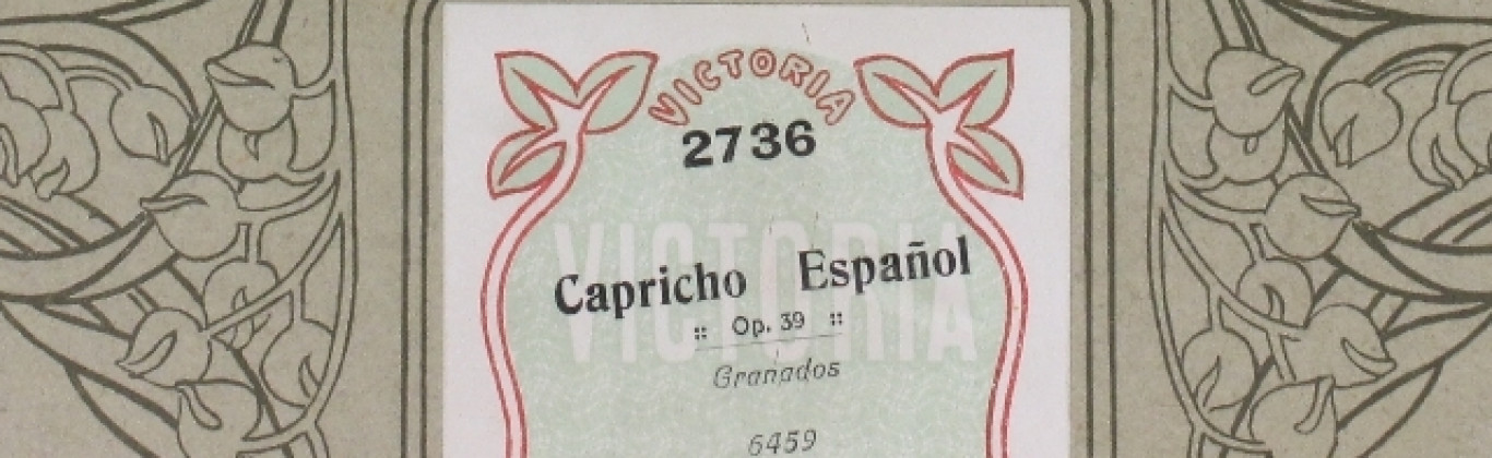 Capricho español. Opus 39