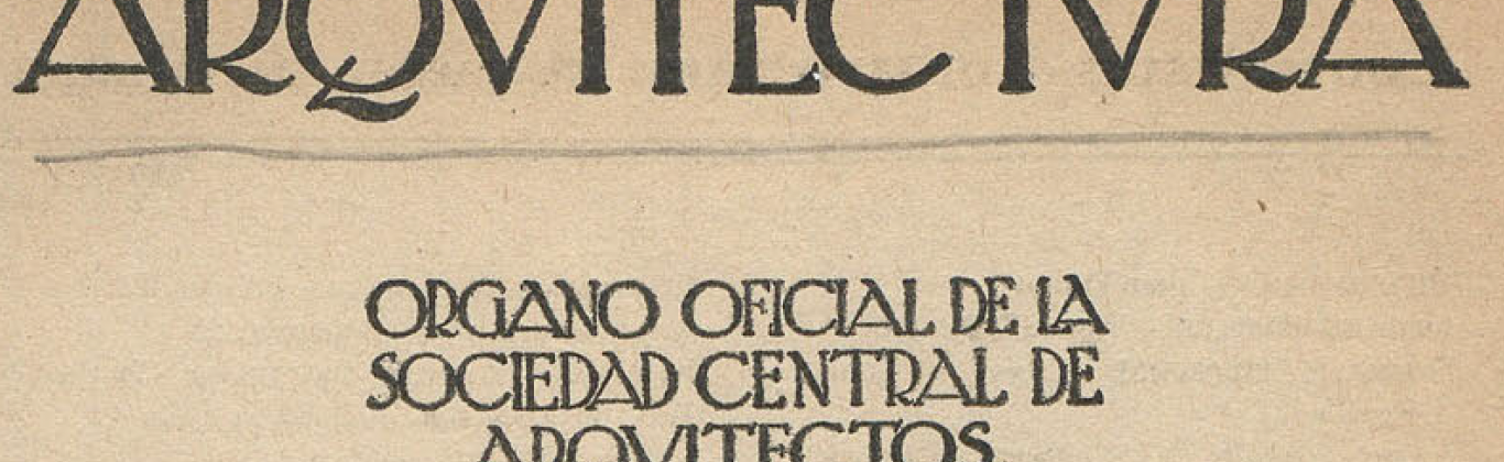 Arquitectura (Madrid. 1918)