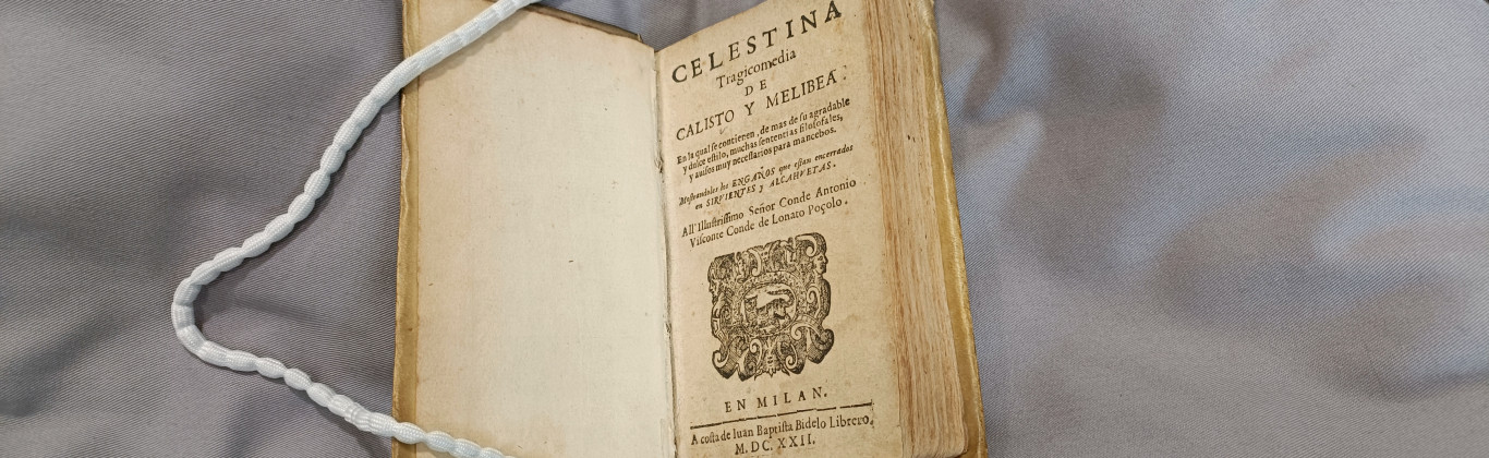 Ejemplar de La Celestina de 1622 impreso en Milán