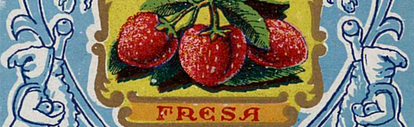 [Etiquetas de alimentos.. Caramelos. Frutas]
