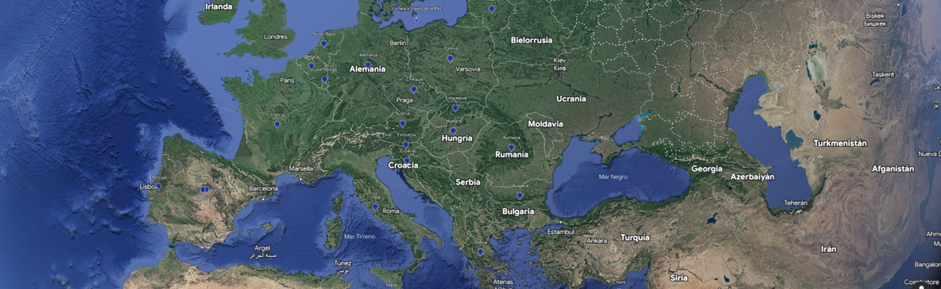 Europa desde Google Earth