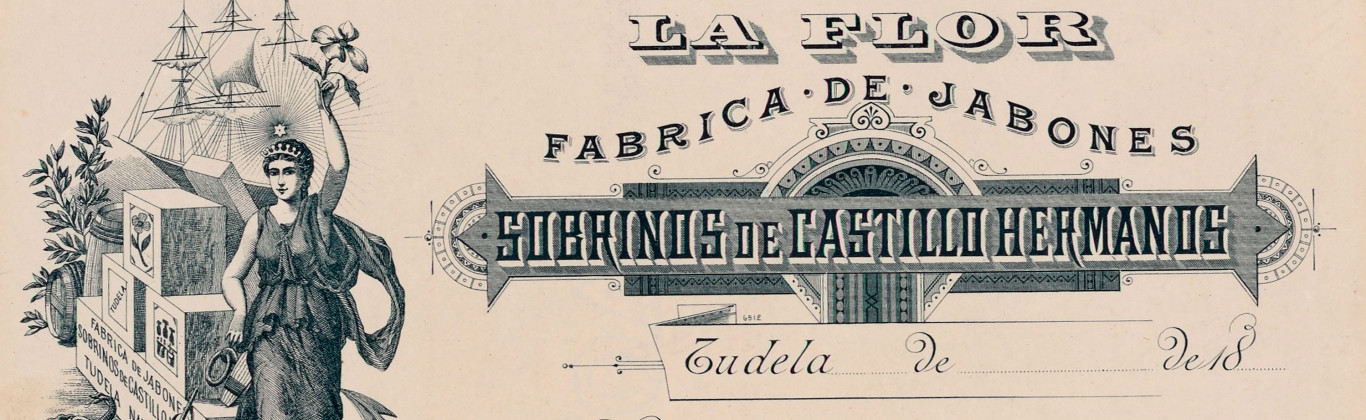 [Colección de facturas y papeles de cartas comerciales. Productos de higiene y perfumería] 