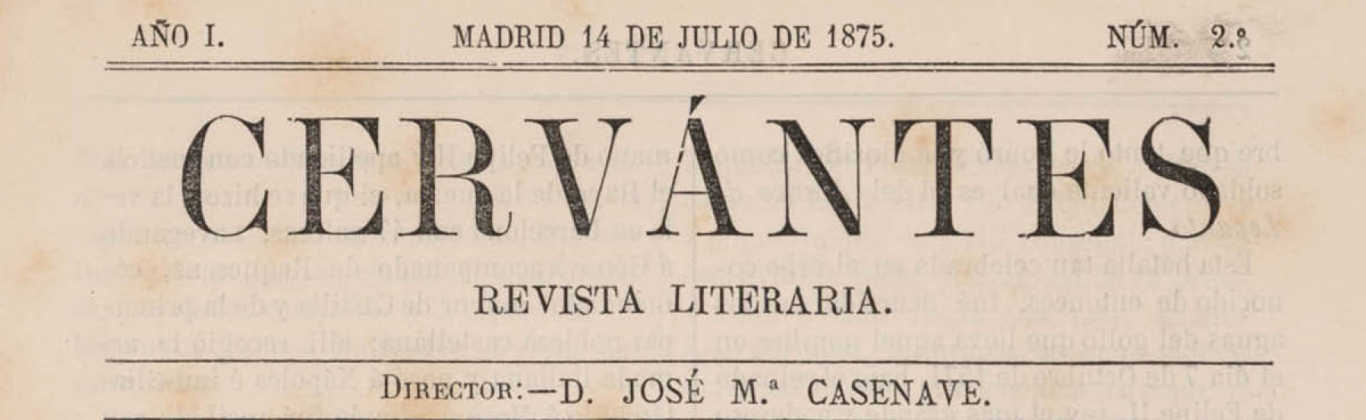 Revista Cervantes (Madrid)