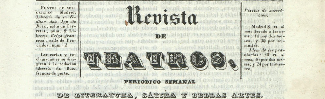 Revista de Teatros