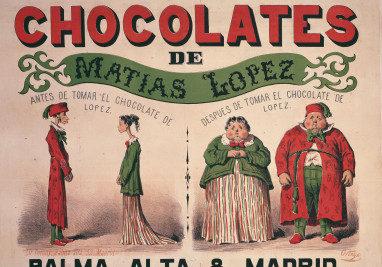 Carteles de Chocolates de Matías López