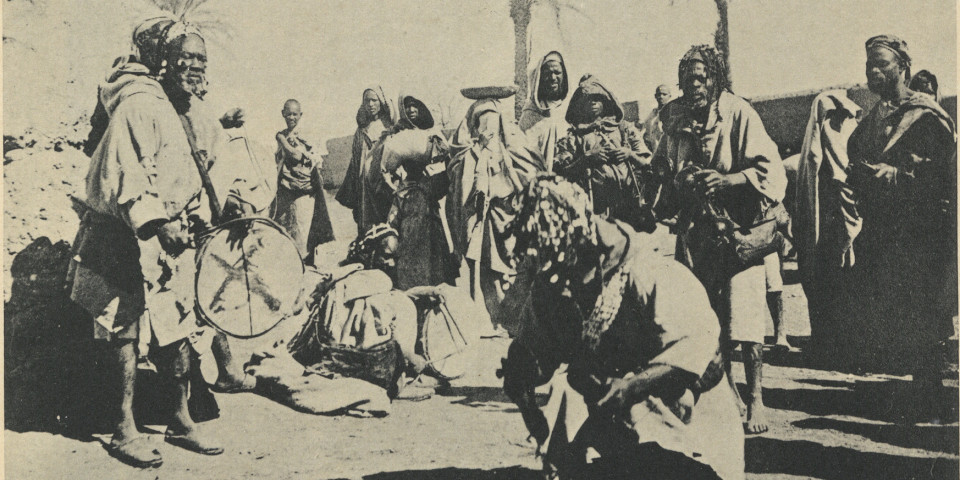 Recuerdo del viaje de la embajada española a Marruecos en 1894