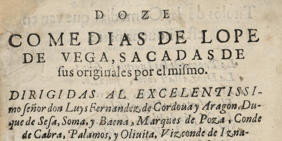 Doze comedias de Lope de Vega
