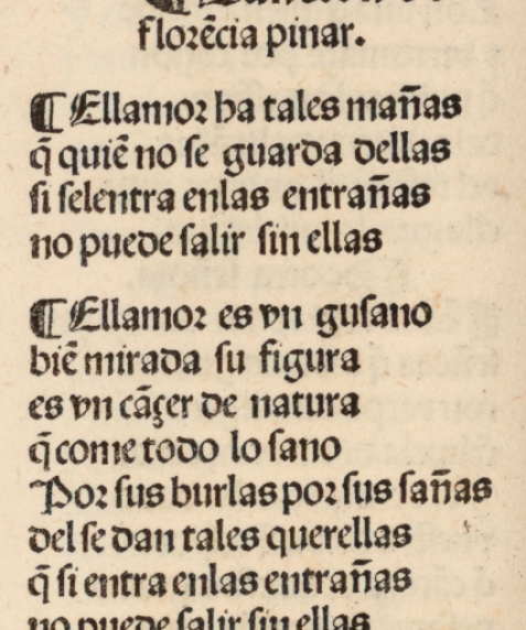 Cancionero general: fol 185v