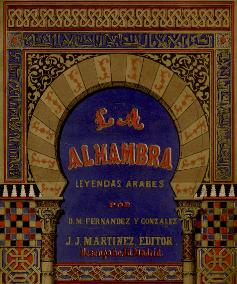 Portada La Alhambra: leyendas árabes