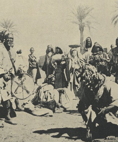 Recuerdo del viaje de la embajada española a Marruecos en 1894