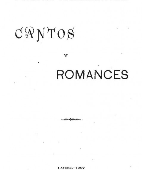 Cantos y romances