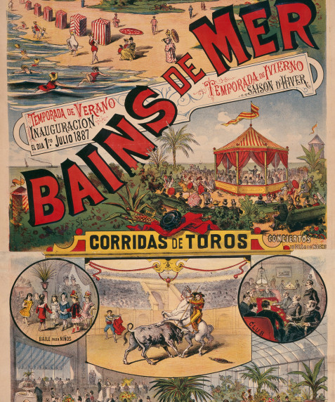 Cartel del Gran Casino de San Sebastián
