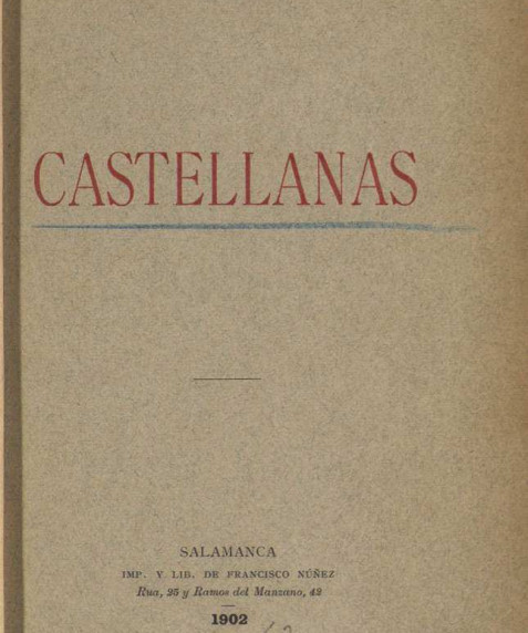Portada de Castellanas