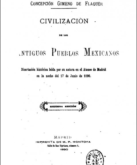 Civilización de los antiguos pueblos mexicanos