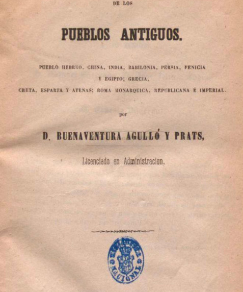 Constitución política de los pueblos antiguosiguos