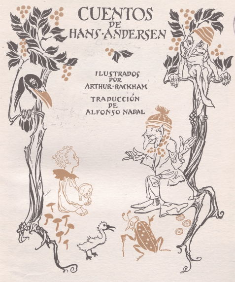 Portada de Cuentos de Hans Andersen 