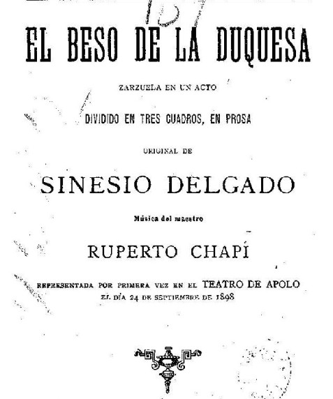 El beso de la duquesa