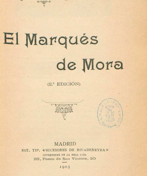 El Marqués de Mora