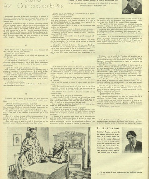 El señor director (16 de enero de 1935). En Civdad, p. 6