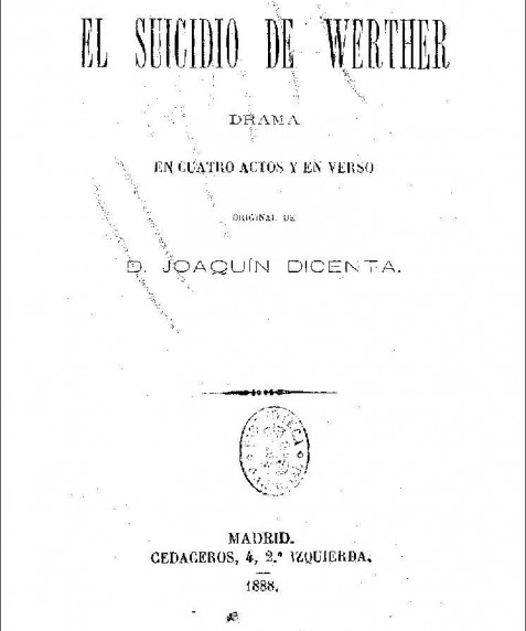 El suicidio de Werther
