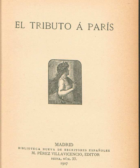 Luis Bello, El tributo a París