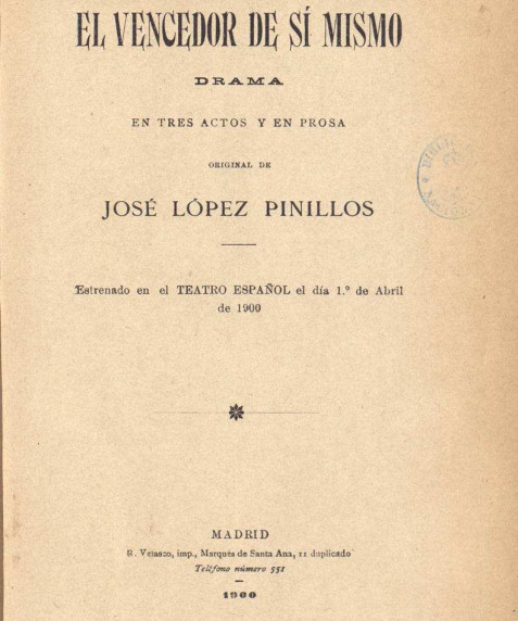 El vencedor de sí mismo
