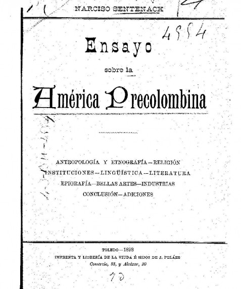 Ensayo sobre la América precolombina