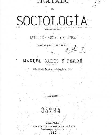 Estudios de Sociología