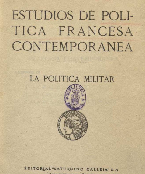 Estudios de política francesa contemporánea