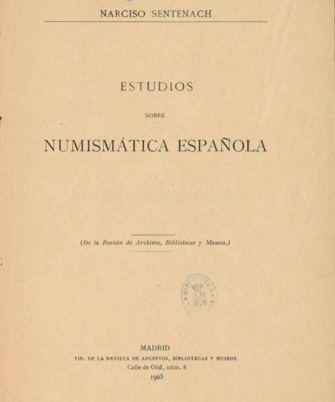 Estudios sobre numismática española