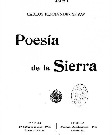 Poesía de la sierra