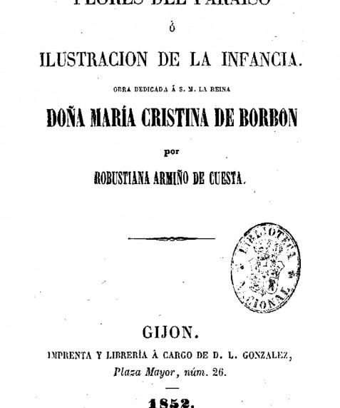 Flores del paraíso o Ilustración de la infancia