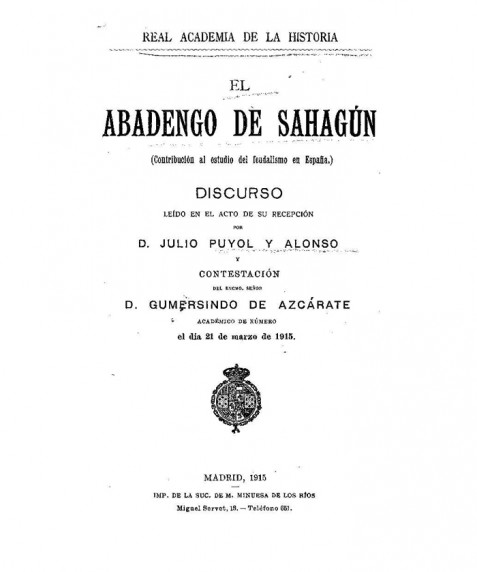 El abadengo de Sahagún