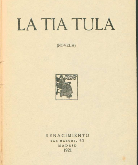 La tía Tula- Unamuno