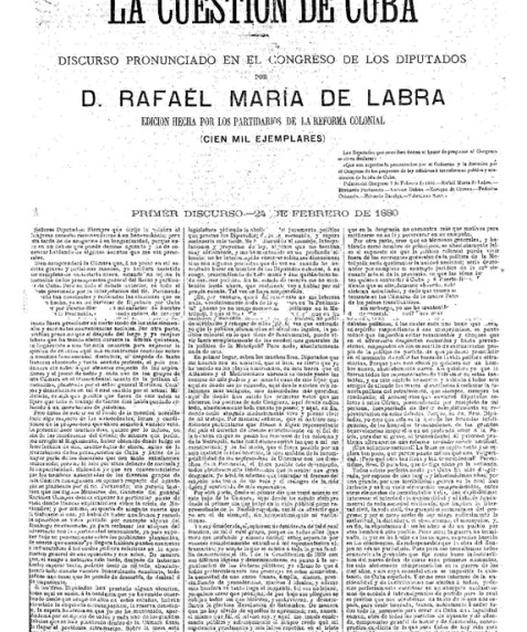 La cuestión de Cuba