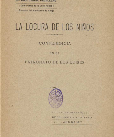 La locura de los niños, por Juan Barcia Caballero