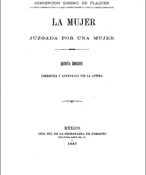 La mujer juzgada por una mujer